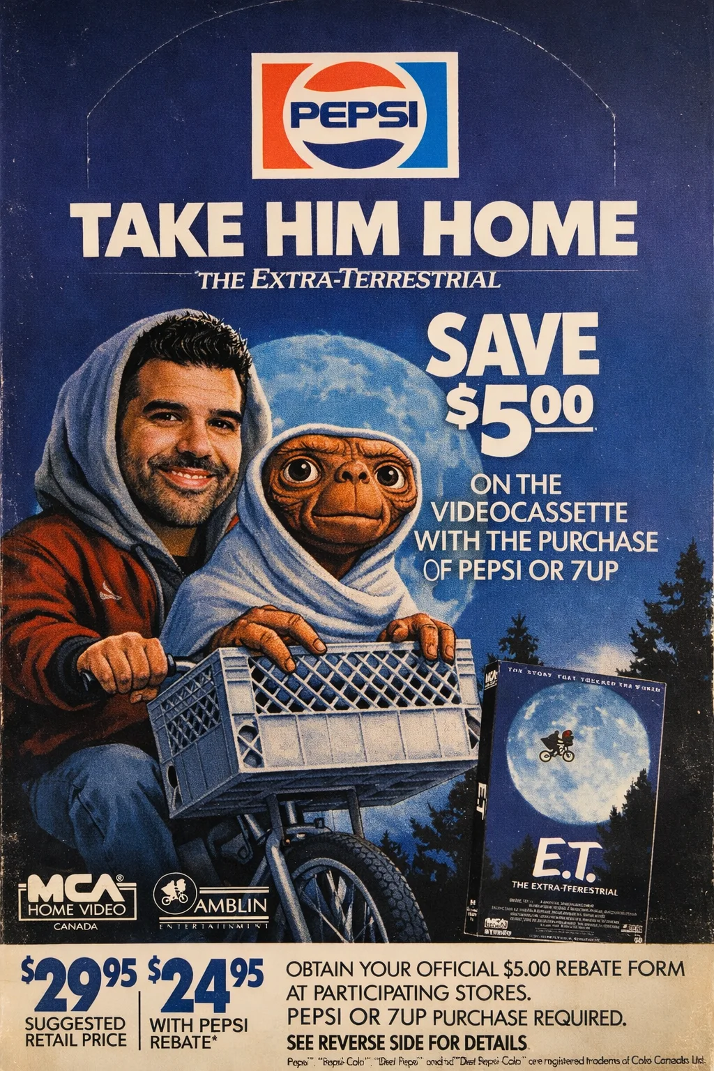 E.T. VHS promo