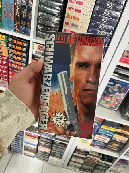 Sealed VHS of Last Action Hero