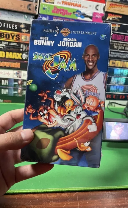 Sealed VHS of Space Jam